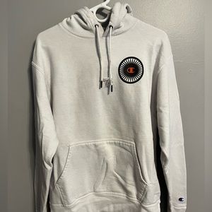White Champion hoodie size- M